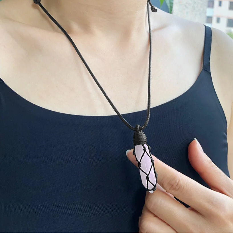 Healing Natural Crystals Necklaces