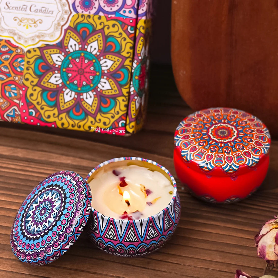 4PCS Scented Long Lasting Fragrance Candle