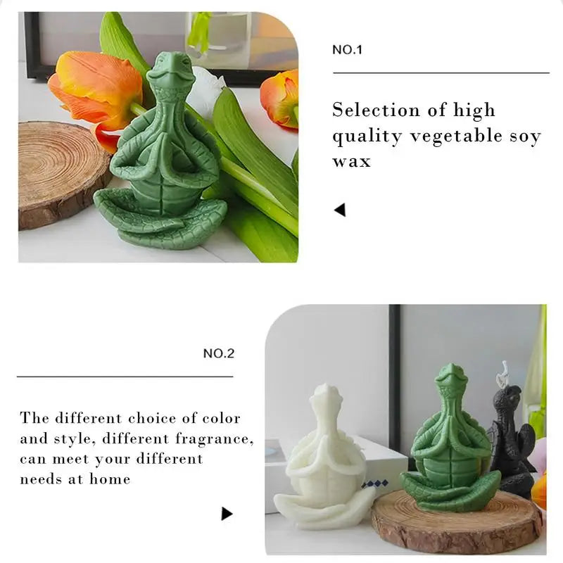 Sea Turtle Meditation Candle