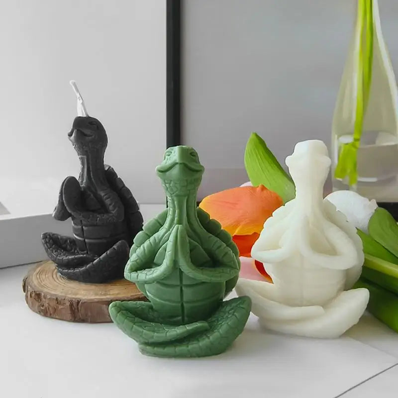 Sea Turtle Meditation Candle