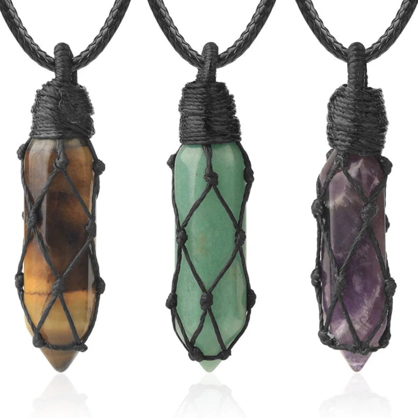 Healing Natural Crystals Necklaces