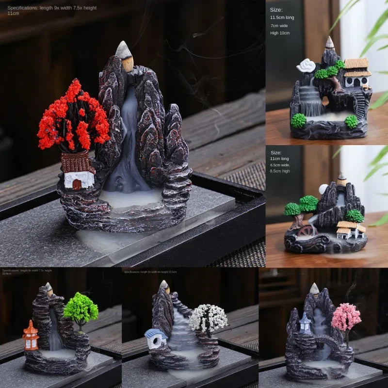 Reflux Incense Burner Tower