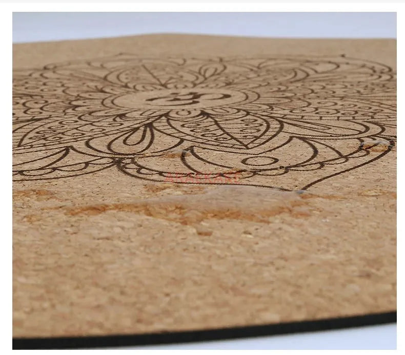 circular yoga mat for meditation