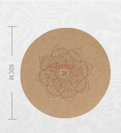 circular yoga mat for meditation